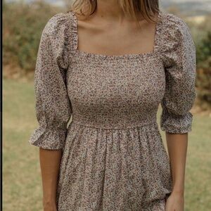 Neuflora Ashland Dress- Cottage Floral